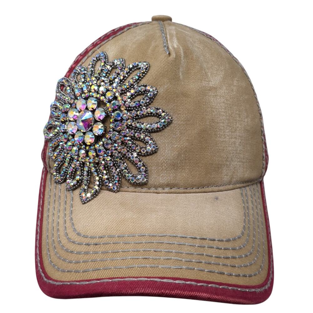 Unbranded Snapback Hat Multicolor One Size Casual Cotton Embellished